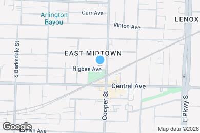 Map image of the property - 2118 Higbee Ave