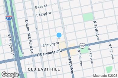 Map image of the property - 912 N 8th Ave