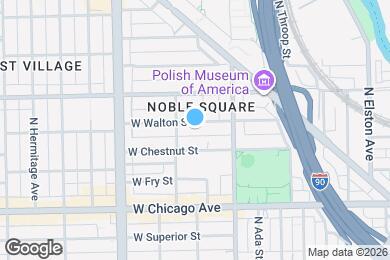 Map image of the property - 1443 W Walton St