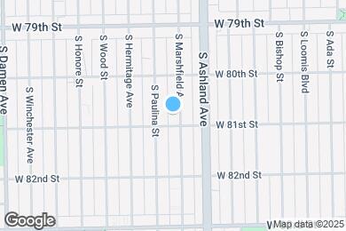 Map image of the property - 8048 S Marshfield Ave