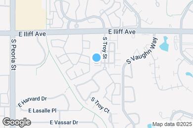 Map image of the property - 12713 E Dickenson Ave