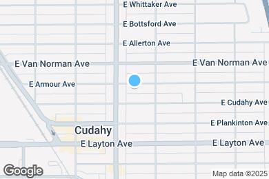 Map image of the property - 3635 E Armour Ave