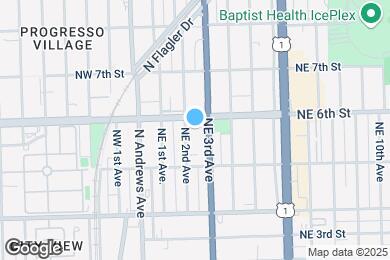 Map image of the property - 533 NE 3rd Ave