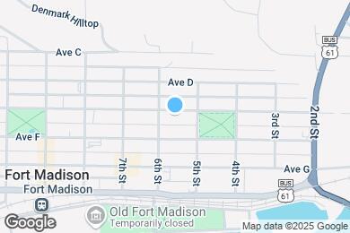 Map image of the property - 524 Avenue D