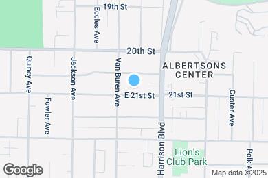 Map image of the property - 1132 E 21st St