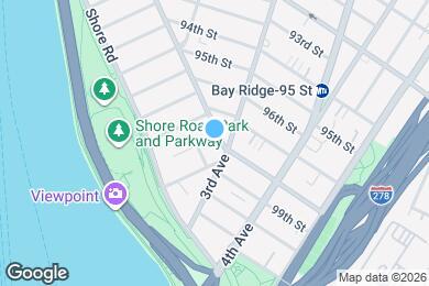 Map image of the property - 202 Marine Ave