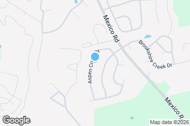 Map image of the property - 322 Aspen Creek Dr