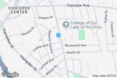 Map image of the property - 314 Springfield St