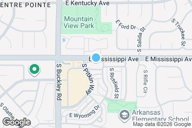 Map image of the property - 17252 E Kansas Dr