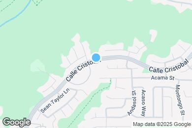 Map image of the property - 11595 Caminito La Bar