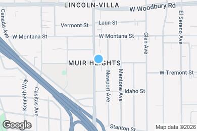 Map image of the property - 1924 Lincoln Ave