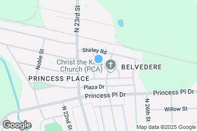 Map image of the property - 510 Thomas Ave
