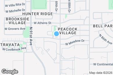 Map image of the property - 8939 W St John Rd