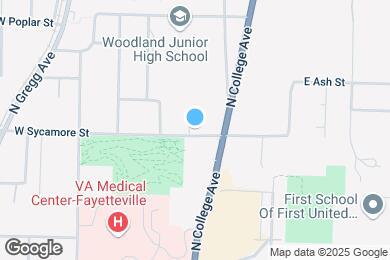 Map image of the property - 128 E Sycamore St