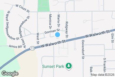 Map image of the property - 800 W Walworth St