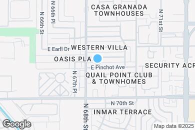 Map image of the property - 6820 E Pinchot Ave