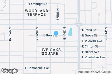 Map image of the property - 3709 E Grove St