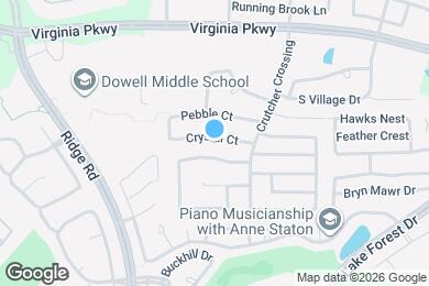 Map image of the property - 5433 Crystal Ct