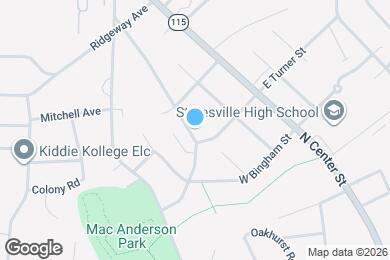 Map image of the property - 612 N Mulberry St
