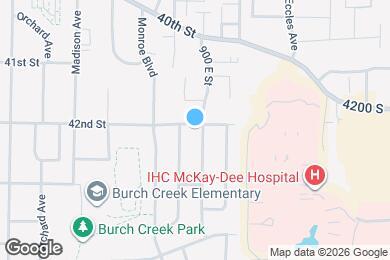 Map image of the property - 875 42nd St