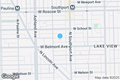 Map image of the property - 1435 W Melrose St