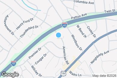 Map image of the property - 423 American Rd