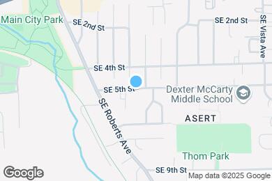 Map image of the property - 614 SE 5th St