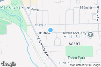 Map image of the property - 618 SE 5th St