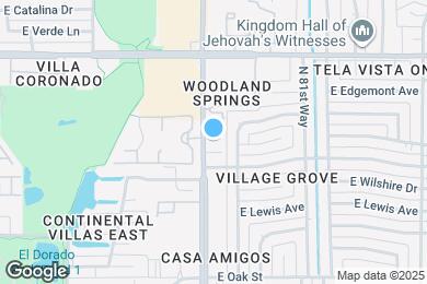 Map image of the property - 2615 N Hayden Rd