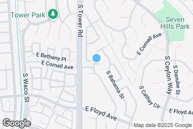 Map image of the property - 18602 E Columbia Pl