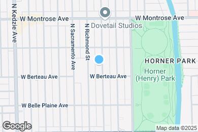 Map image of the property - 4220 N Francisco Ave