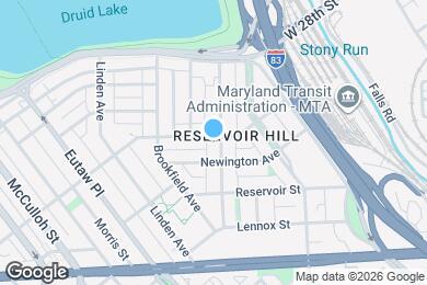 Map image of the property - 2322 Callow Ave