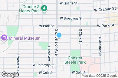 Map image of the property - 116 S Excelsior Ave