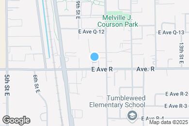 Map image of the property - 937 E Avenue R