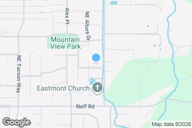 Map image of the property - 3150 NE Angela Ave