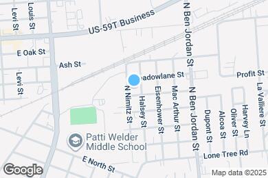 Map image of the property - 1704 Avondale St