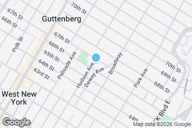 Map image of the property - 6608 Hudson Ave