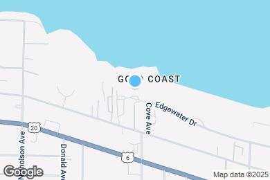 Map image of the property - 12520 Edgewater Dr