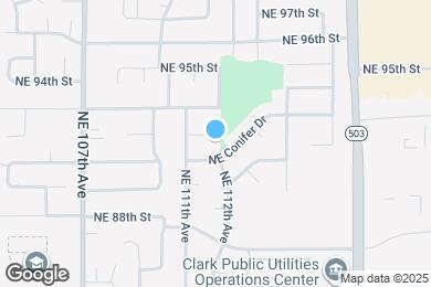 Map image of the property - 11121 NE 92nd Cir