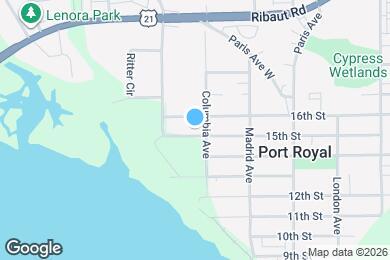 Map image of the property - 1204 15th St