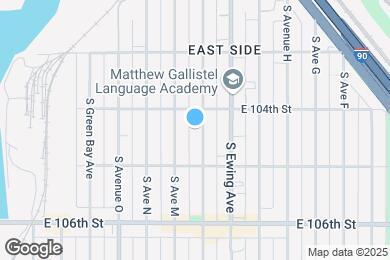 Map image of the property - 10422 S Avenue L