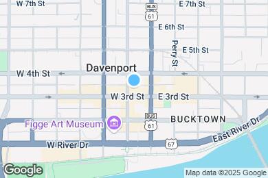Map image of the property - Apartments on Main