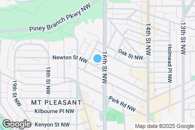 Map image of the property - 3420 16th St NW