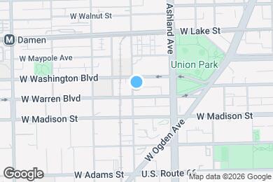 Map image of the property - 39 N Paulina St