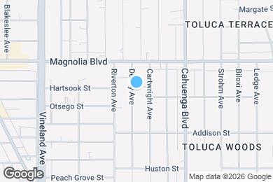 Map image of the property - 5124 Denny Ave