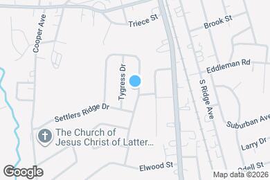 Map image of the property - 1405 Matthew Allen Cir