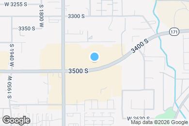 Map image of the property - 1606 W 3500 S