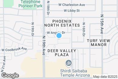 Map image of the property - Ember at North Phoenix