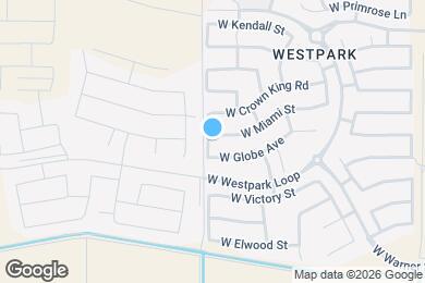 Map image of the property - 25873 W Miami St