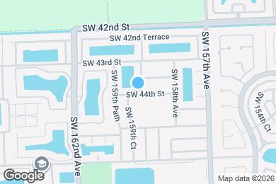 Map image of the property - 4390 SW 159th Ave